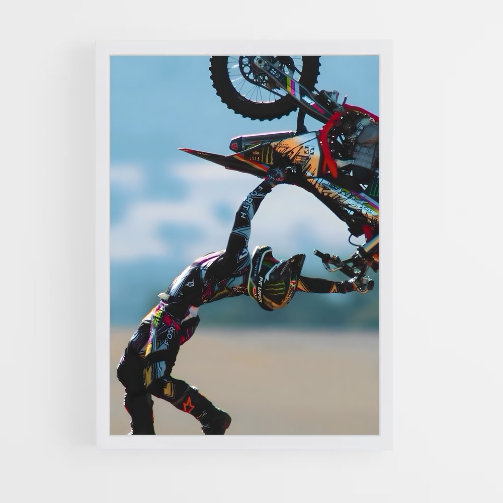Poster Freestyle Fury – affiche Motocross freestyle (vue 3)